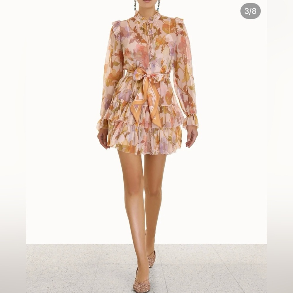 Zimmermann Silk Mini Dress - Picture 7 of 8